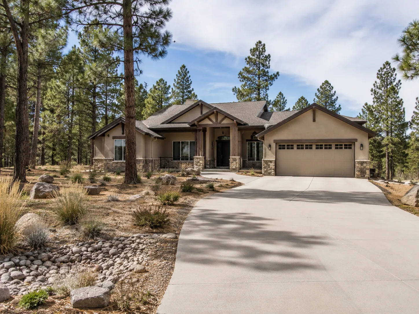 Wooded single-family home in Black Forest Colorado