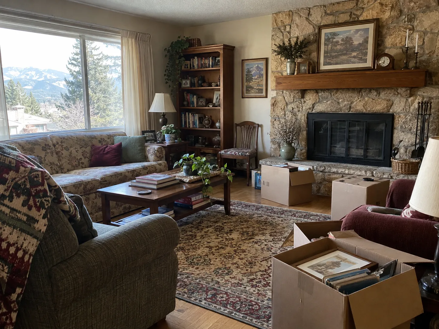 Colorado Springs inherited home with furniture and belongings remaining inside